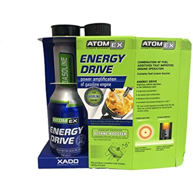 Xado FUEL OCTANE BOOSTER (250ML) ENERGY DRIVE WITH CERAMIC METAL CONDITIONER REVITALIZANT - Image 2